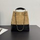 CHANEL 샤넬 25A 공방 투톤 스웨이드 쇼핑백