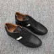 BALLY 발리 멘즈 카프레더 트레이너 인 블랙