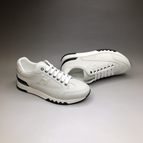 HERMES 에르메스 트레일 스니커 수입 소가죽 Trail sneaker